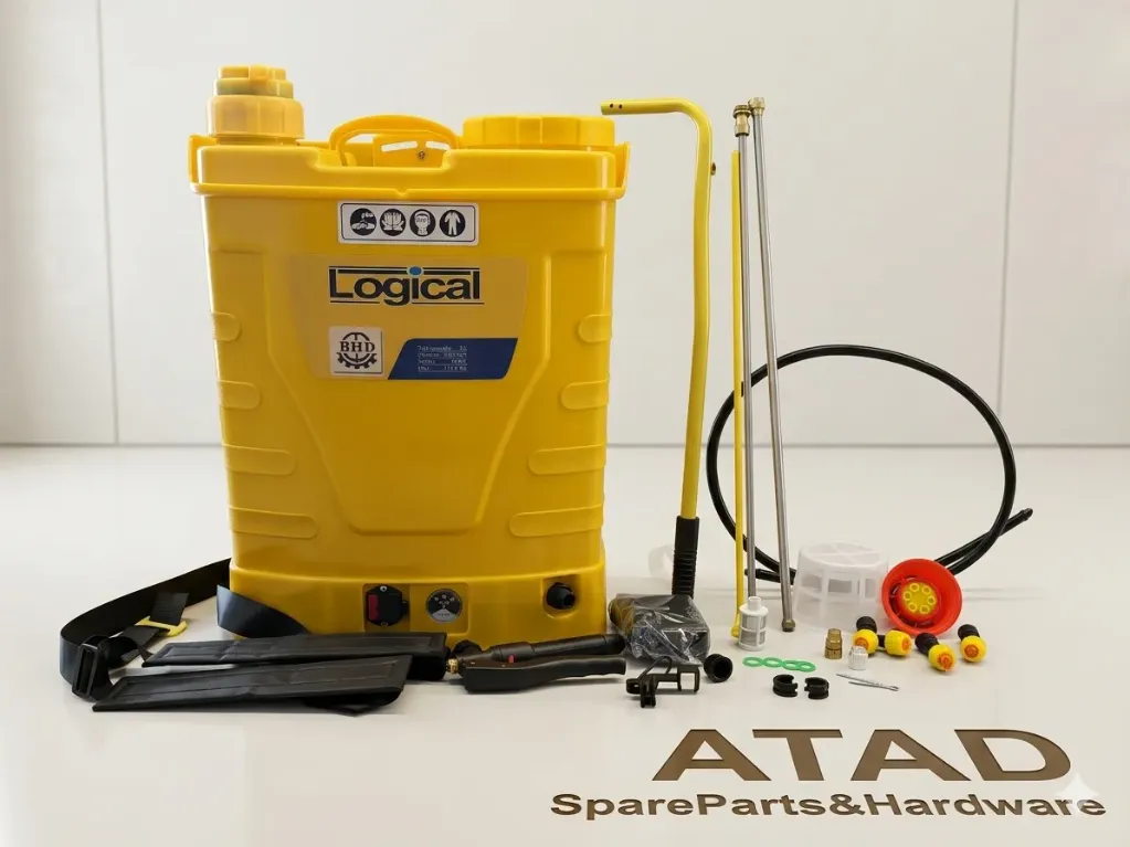 [(FST-20DS)] مرشة ظهر هجين (طرمبة رش يدوية) - تعمل  بالبطارية والضخ  اليدوي (20 لتر) LOGICAL