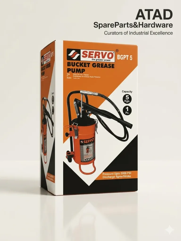 [(SERVO BGPT 5)] مشحمة يدوية SERVO سعة 5 كيلو