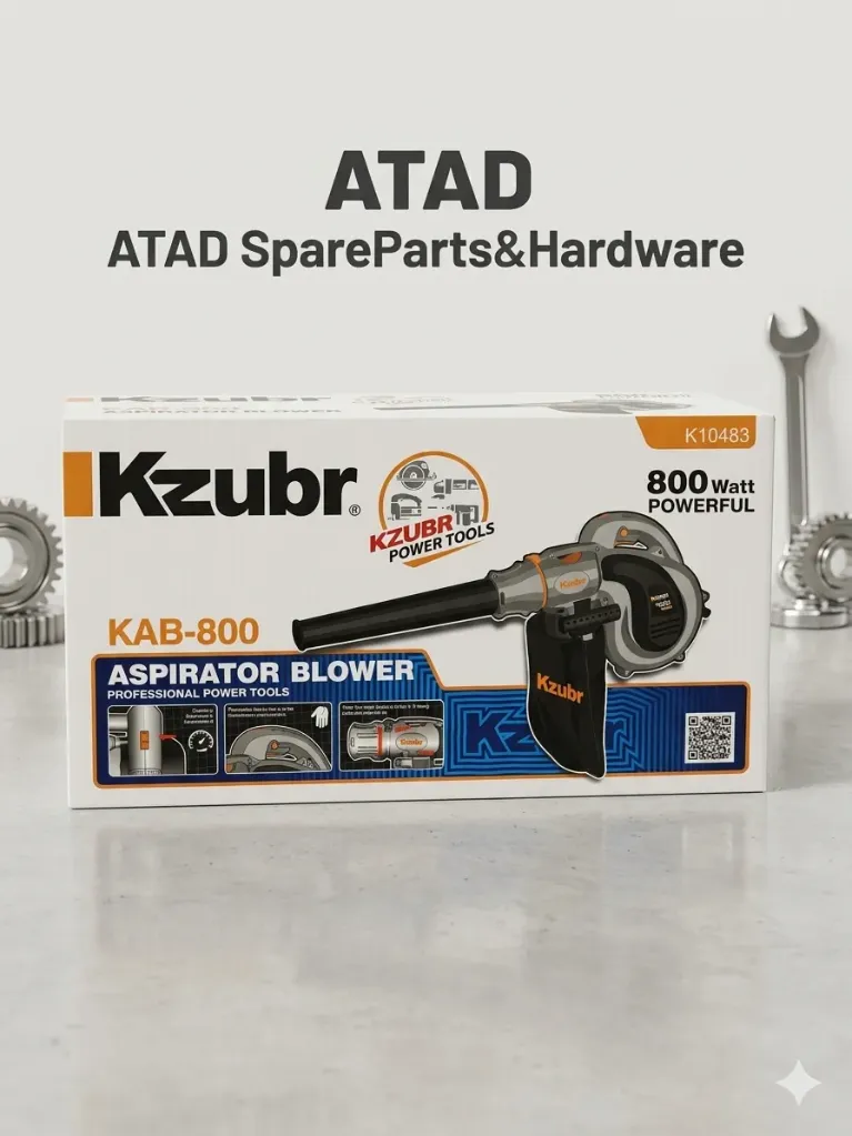 [K10483] KZUBR 2in1/  بلور منفاخ وشفاط هوا كهرباء نفخ+شفط Aspirator Blower  800watt واط