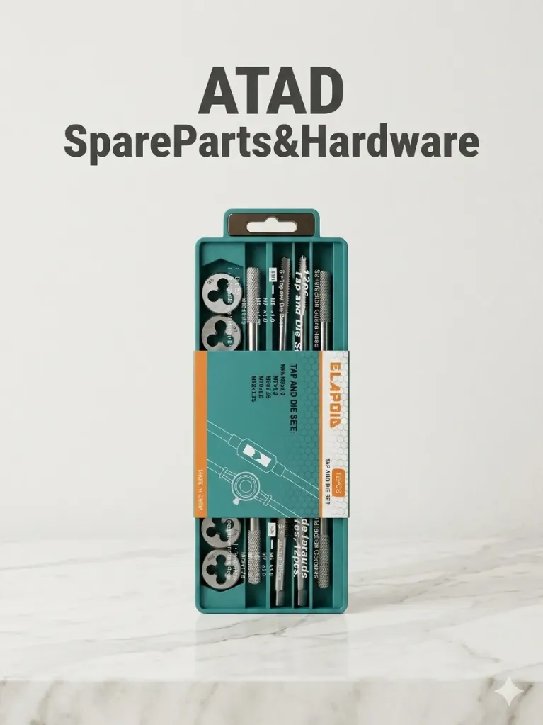 ELAPOID / طقم تسنين البراغي , 12 قطعة، 5 مقاسات أساسية