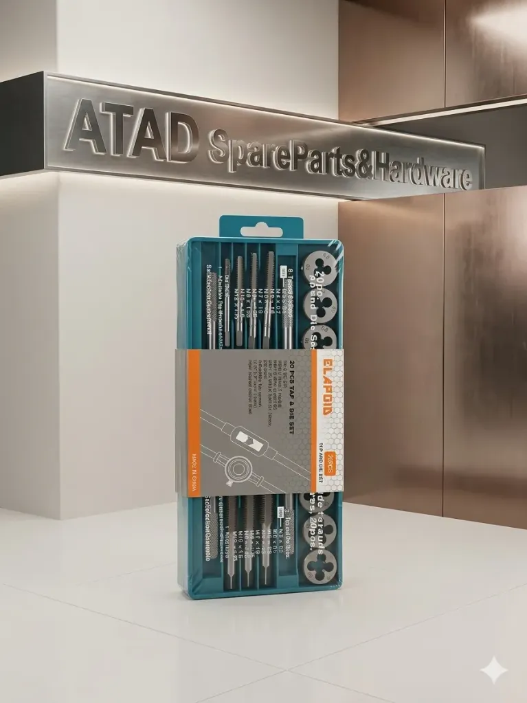 ELAPOID /طقم تسنين البراغي ,20 قطعة، 9 مقاسات