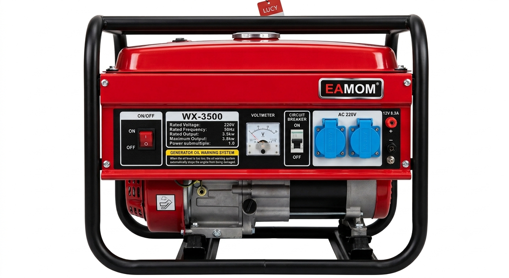 [WX-3500 EAMOM] مولد كهرباء 3.5kw ملف المنيوم