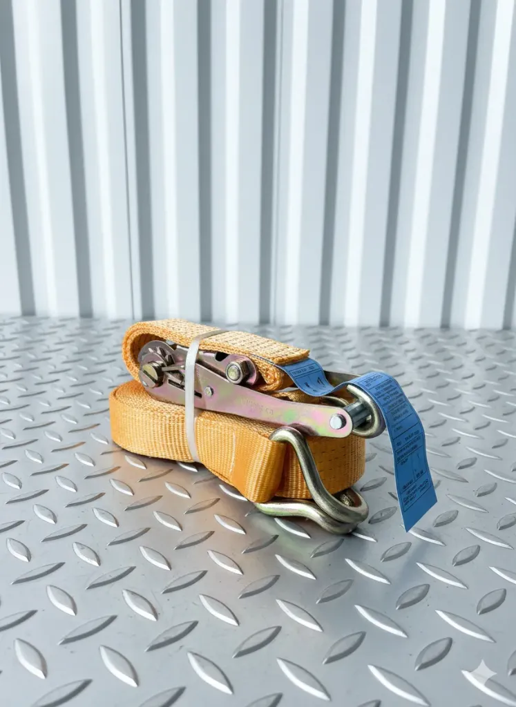 [LS02-5T*10M] Ratchet Strap 10M (5000KG) حزام ربط ورفع أحمال