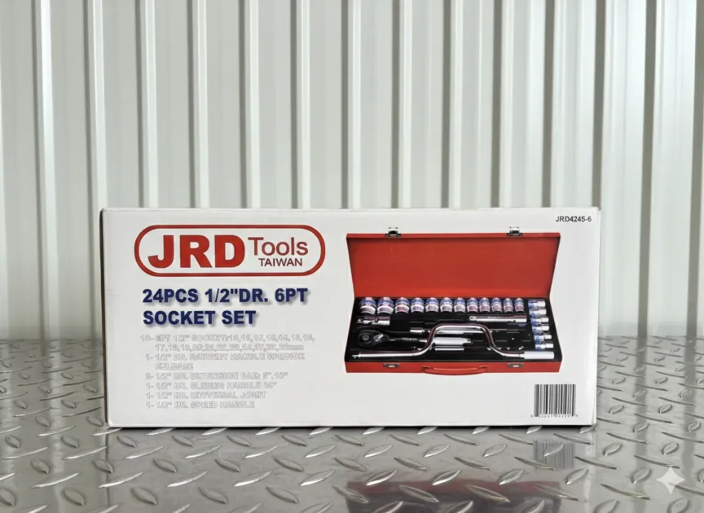 [JRD424S-6] JRD طقم لقم (بوكسات)  24 قطعة - إصدار تايواني