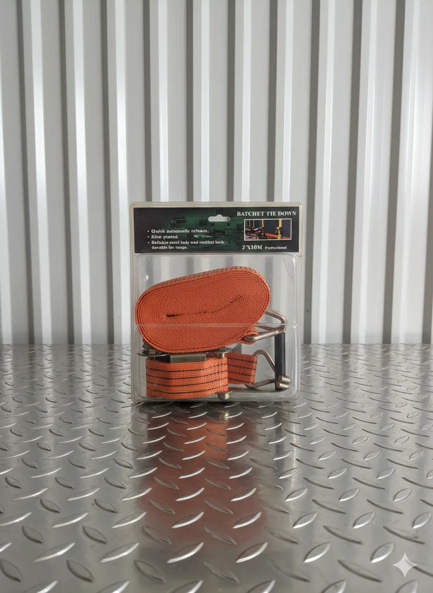 حزام/حبل تربيط وشحن - مطلي زنك بطول 10 متر